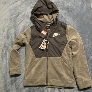 Boys Nike zip up Hooded jacket (L) NWT